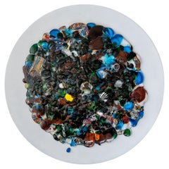 "Eterna" Zeitgenössische Wandskulptur aus Muranoglas von Tommaso Spinzi