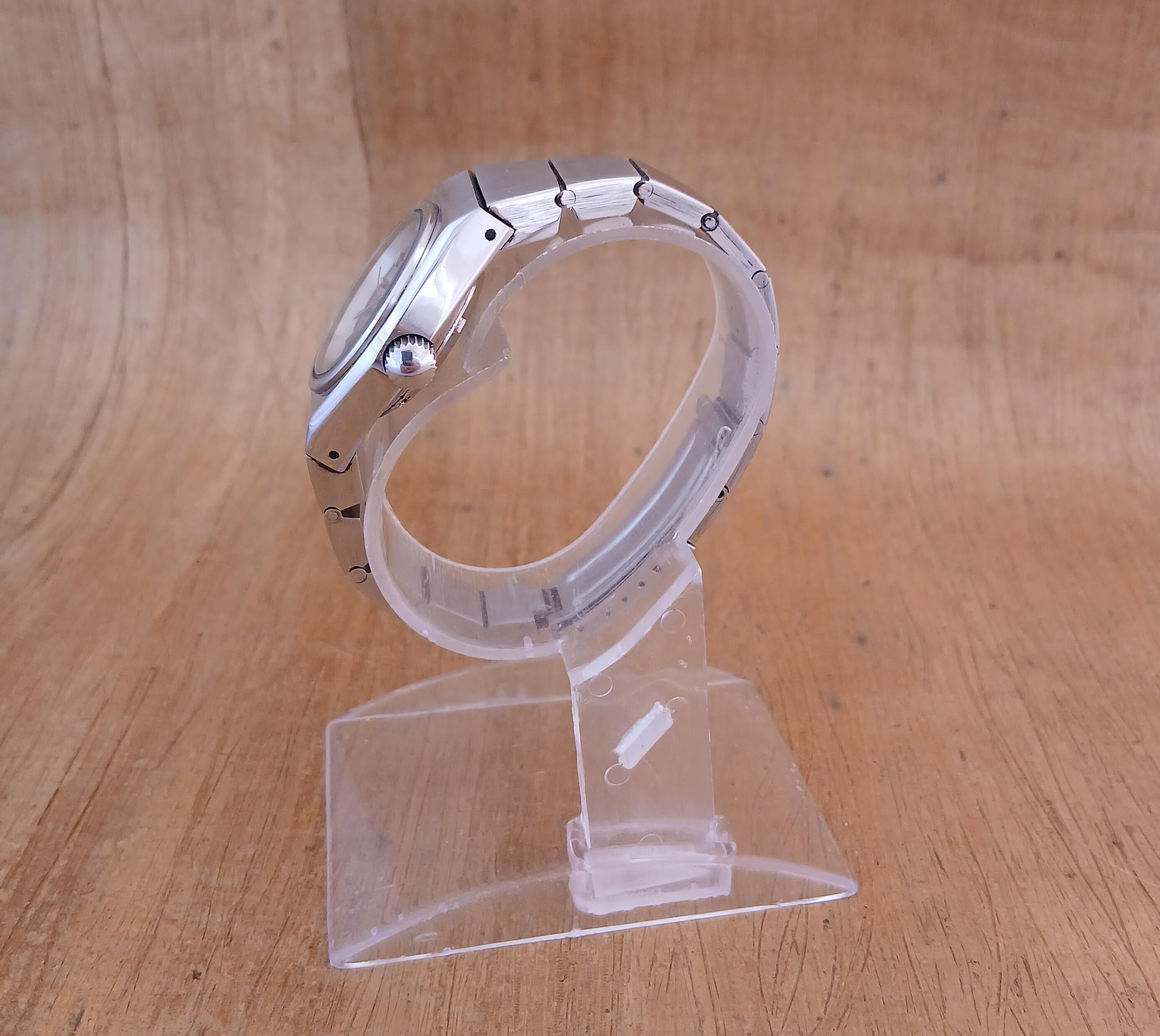 Eterna Eterna-Matic Kontiki 20 Rare Blue Shimmer Dial Steel Damenuhr im Angebot 7