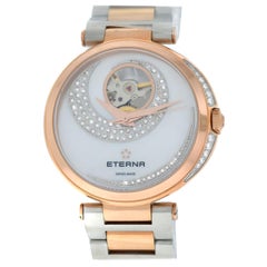 Eterna Grace Open Art 2943.60.69.1730 Diamond Mother of Peral Automatic Watch