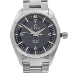 Eterna KonTiki Stainless Steel Date Automatic Men’s Watch 1222.41.41.0217