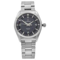 Montre homme Eterna KonTiki Date en acier inoxydable Automatique 1222.41.41.0217