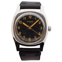 Eterna Majetek Czech Air Force Watch, circa 1930s-1940s