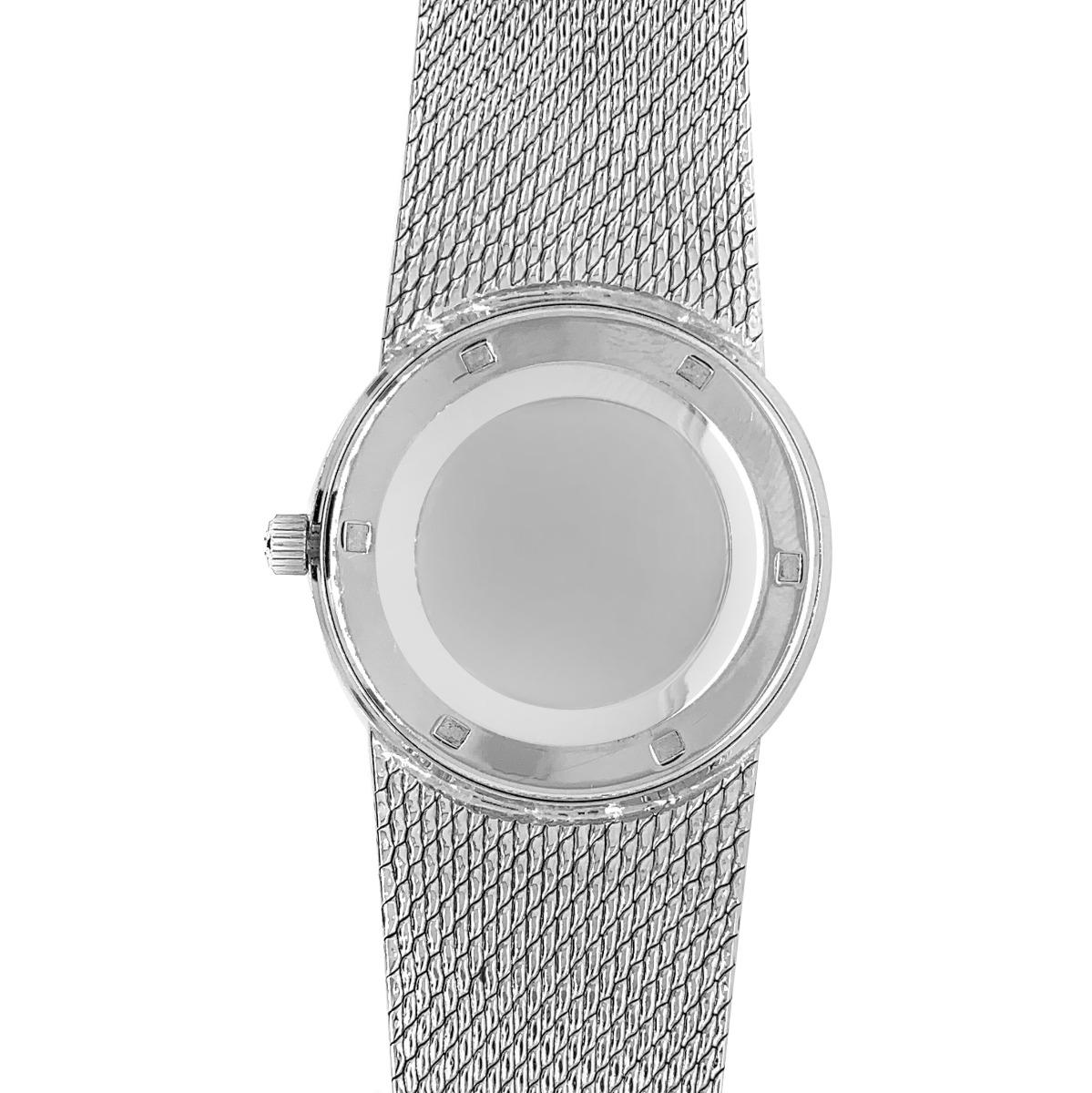 Eterna Matic 3000 18 Karat White Gold Wristwatch For Sale 1