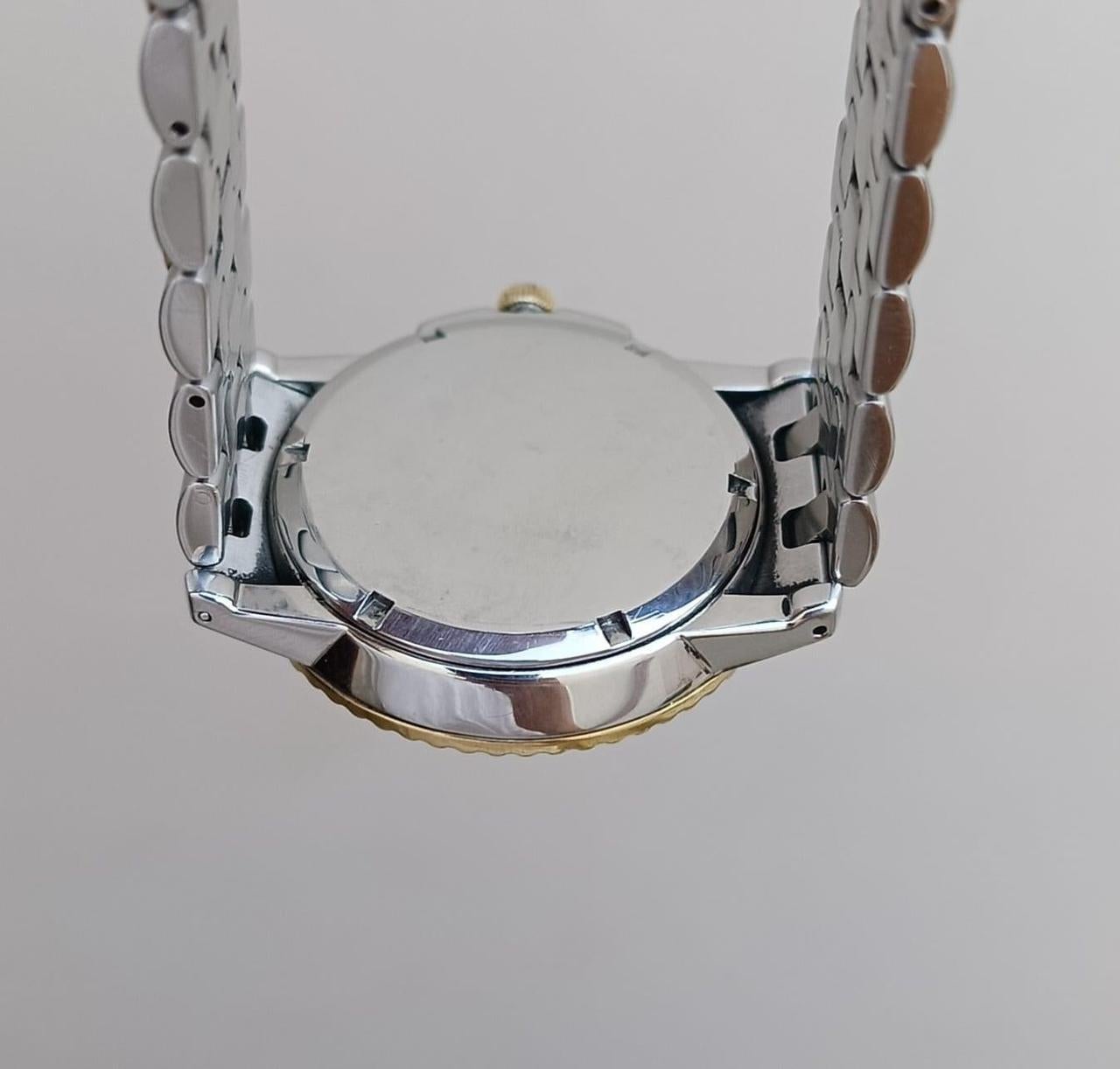 Eterna Matic Kontiki Chronometer Gold & Steel Watch For Sale 9