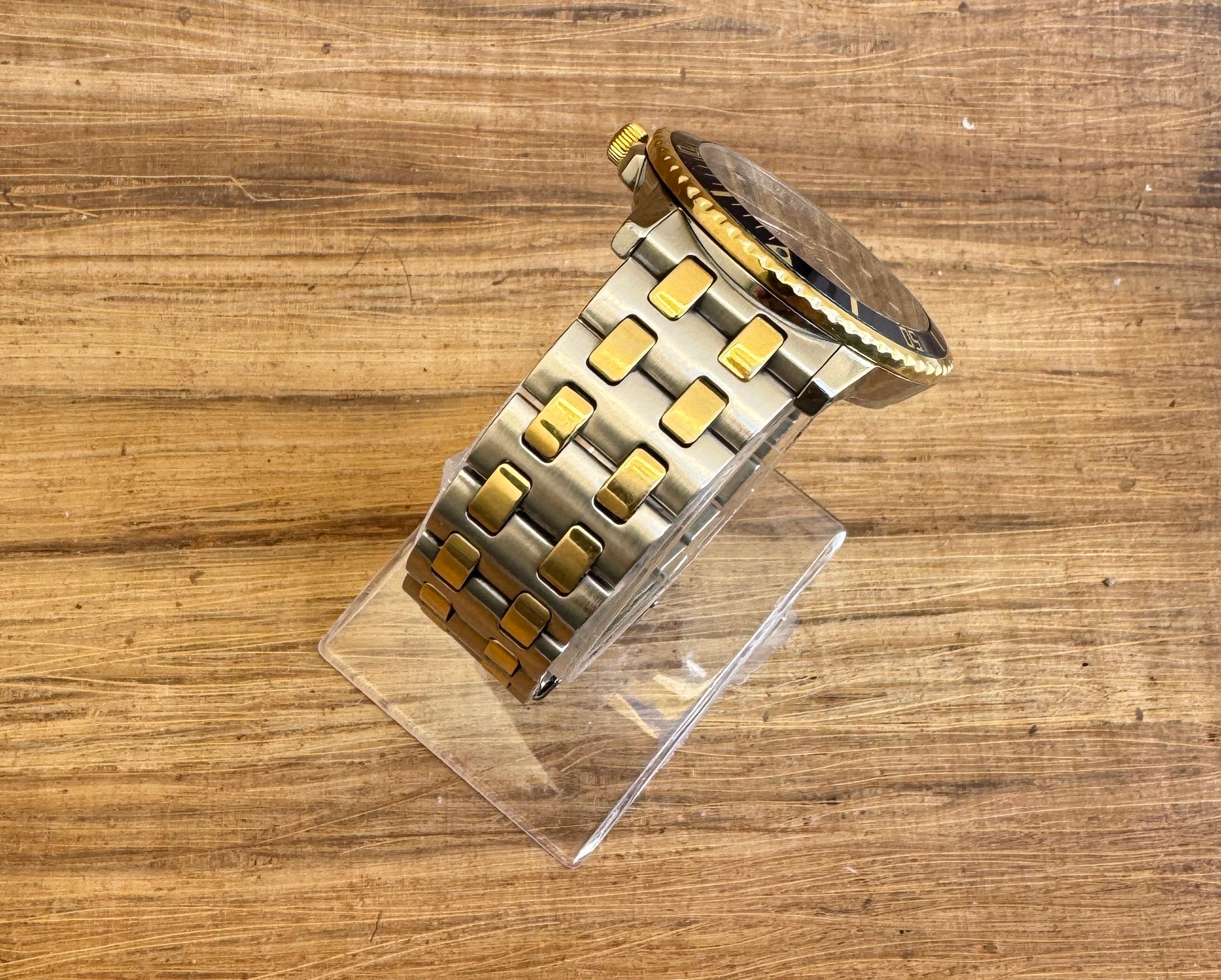 Eterna Matic Kontiki Chronometer Gold & Steel Watch For Sale 1