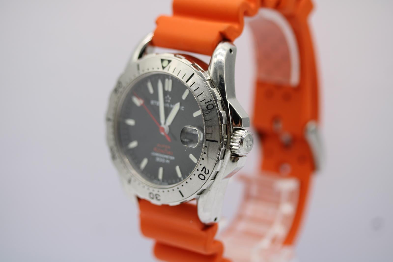 Eterna Super Kontiki 1576.41  39mm  Set completo da collezione  2000  Non lucidato in vendita 2