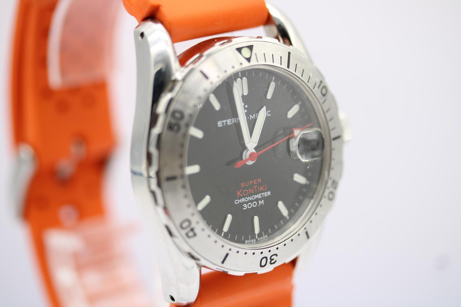 Eterna Super Kontiki 1576.41  39mm  Set completo da collezione  2000  Non lucidato in vendita 5