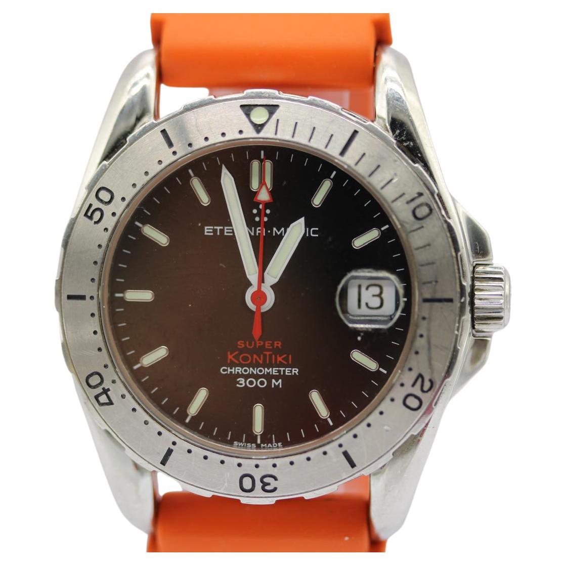 Eterna Super Kontiki 1576.41  39mm  Set completo da collezione  2000  Non lucidato in vendita