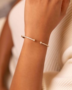 Brazalete Eterno de Diamantes, por Michelle Massoura