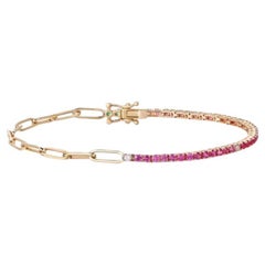 Bracelet à maillons en diamant éternel