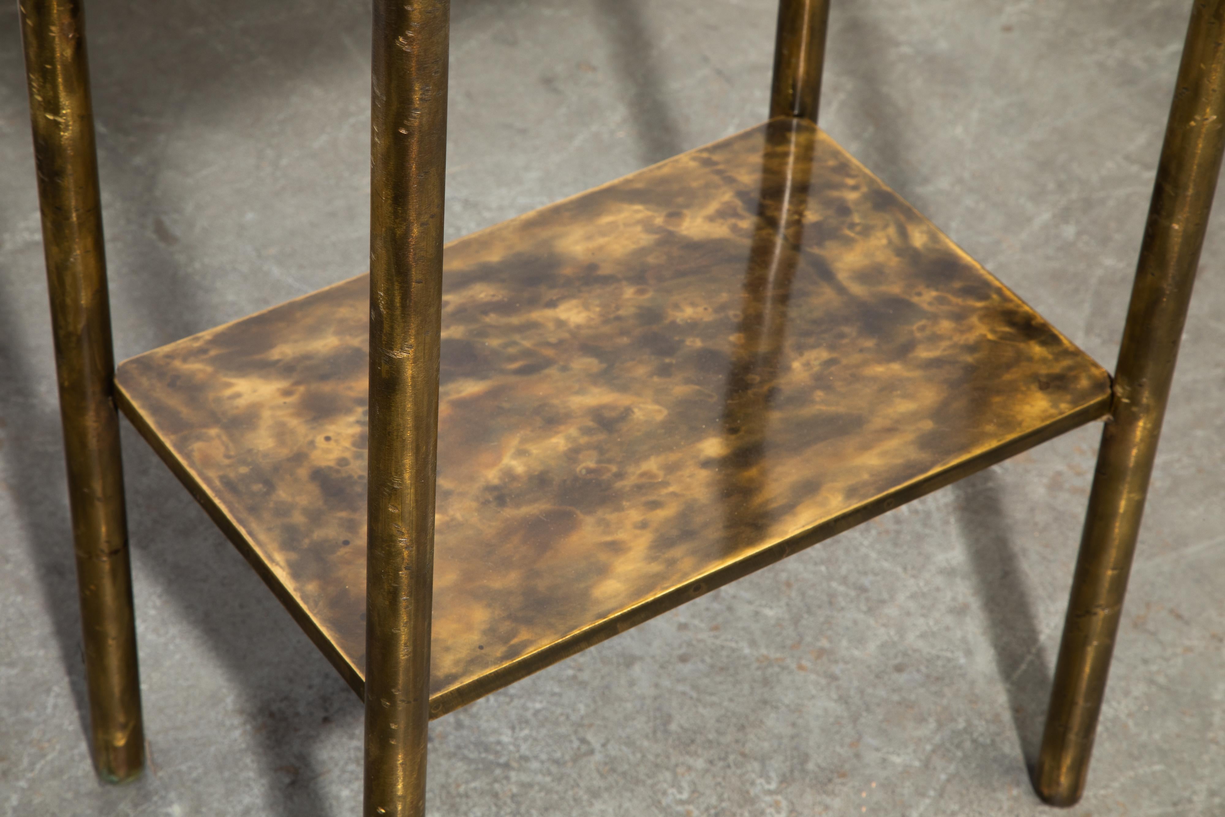 Eternal Forest Bronze Drinks / Laptop Table by Philip and Kelvin LaVerne, c 1965 3