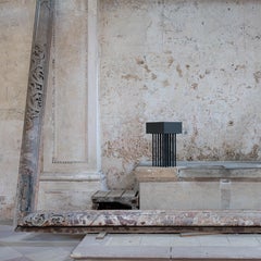 Eternal Graphite Pattern of Water Nightstand by Majbele