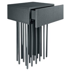 Comodino Eternal Graphite Pattern of Water di Majbele