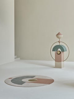 'Eternal Orb' 250 Handmade Rug by LinieDesign, Wool and Silk