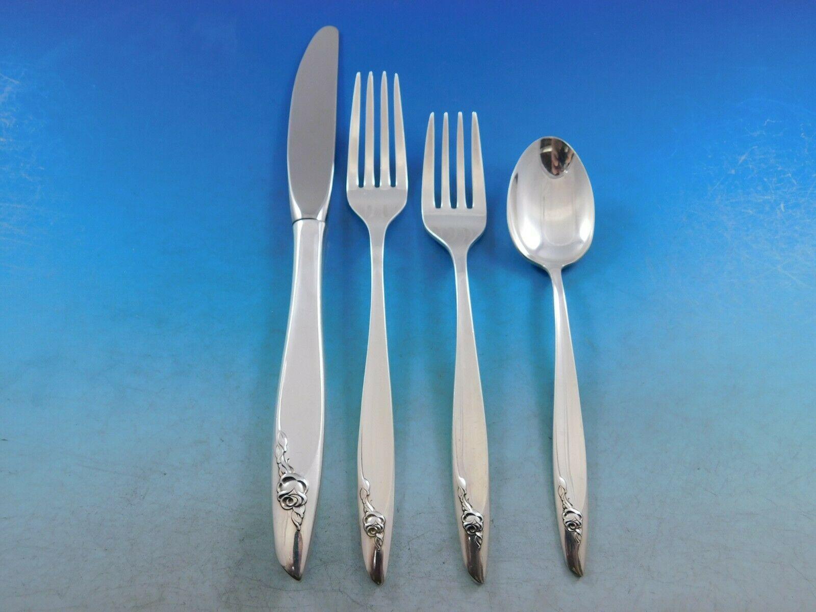 Ensemble de couverts en argent sterling non utilisé 