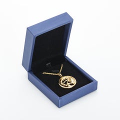 Eternally Scorpio, Pendant Necklace Dipped in 24k Gold