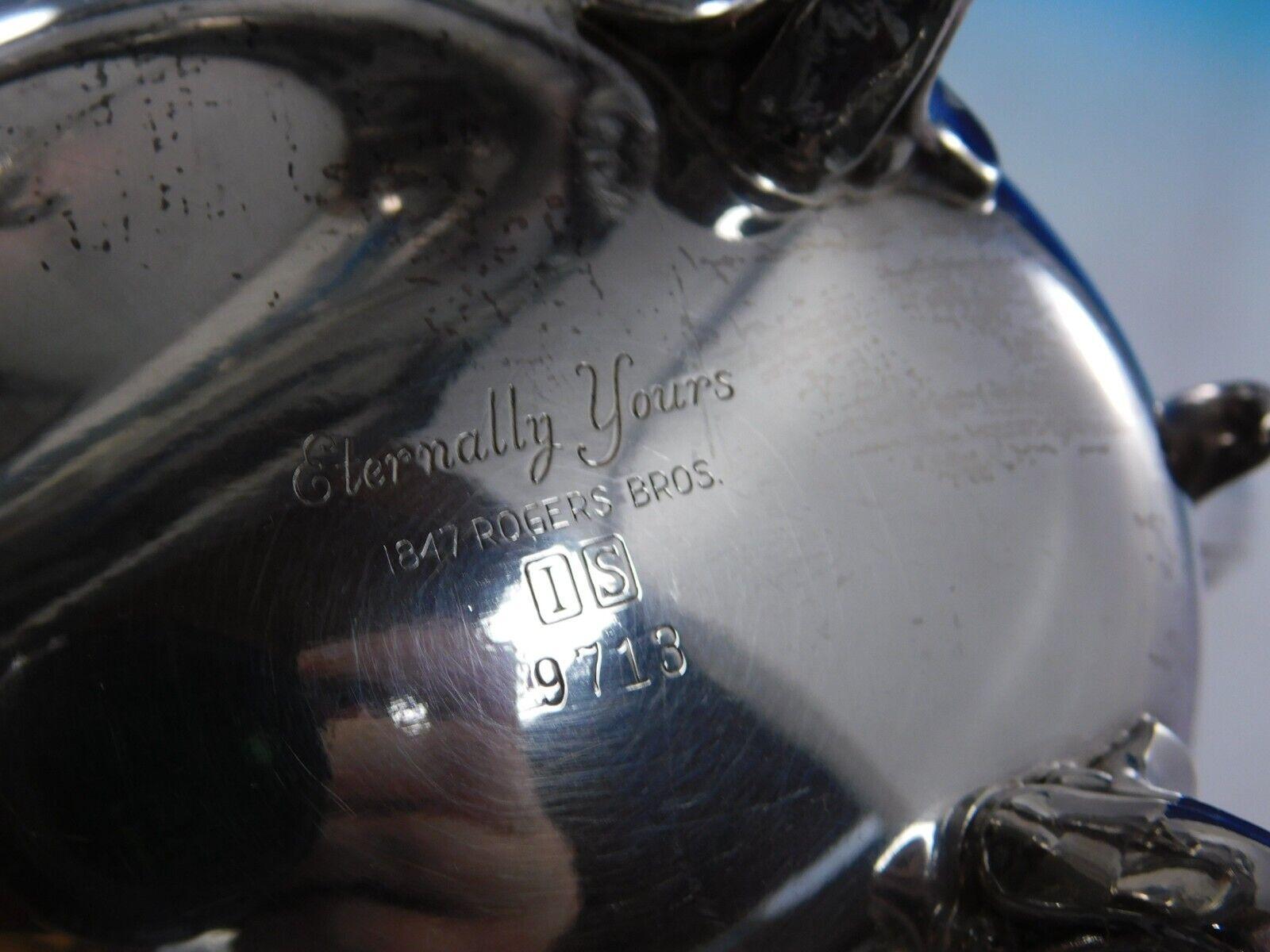 Eternally Yours by 1847 Rogers Silverplate Flatplate Set for 12 Service 72 pcs en vente 8