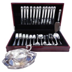 Eternally Yours by 1847 Rogers Silverplate Flatware Set for 12 Service 72 pcs