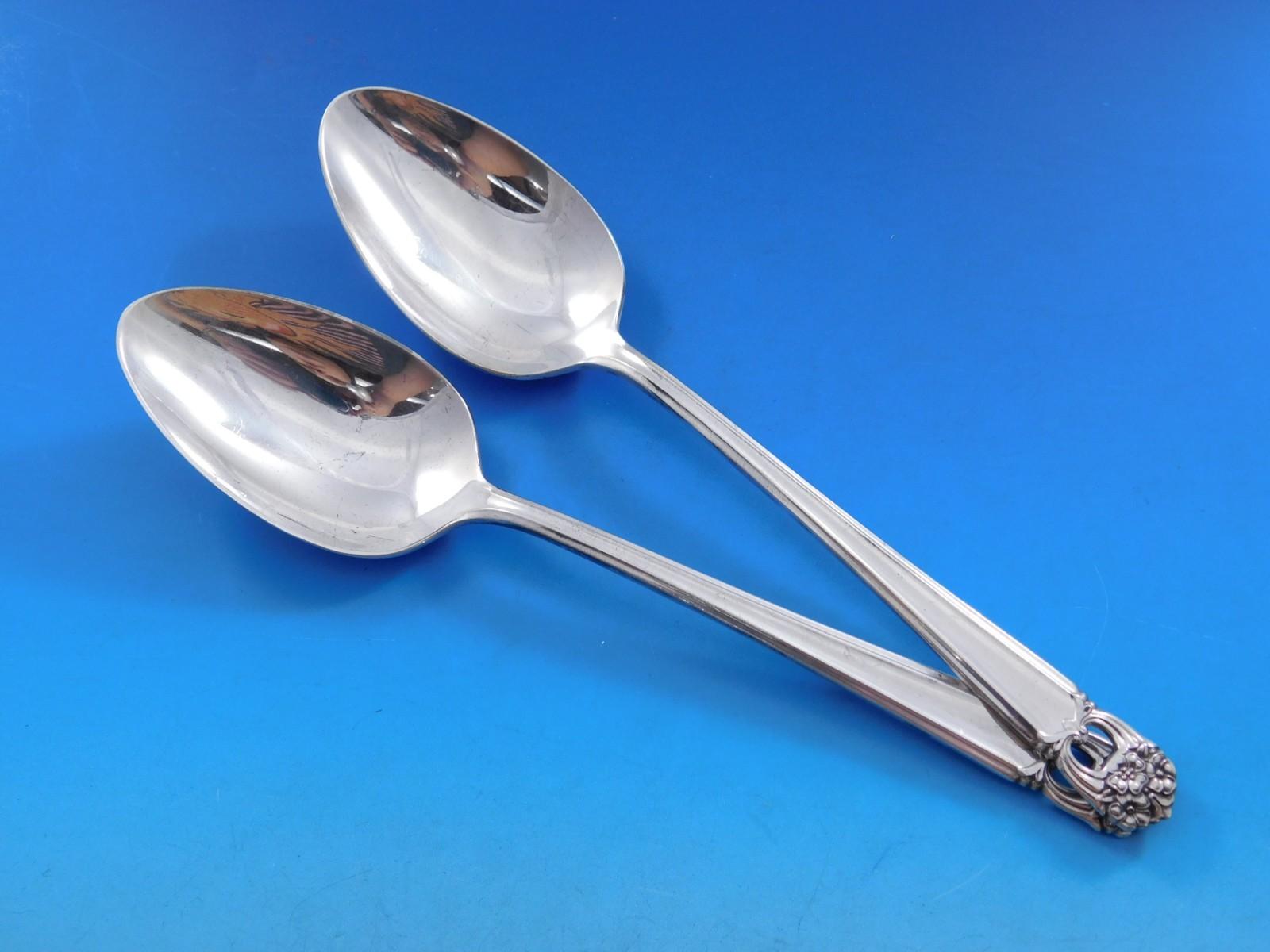 20th Century Eternally Yours by 1847 Rogers Silverplate Flatware Set for 12 Service 78 pcs For Sale