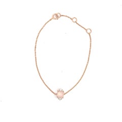 Eternelle Bracelet Pink Quartz Rose Gold for Her