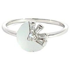 Eternelle Ring Diamond Mother of Pearl White Gold for Her