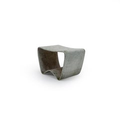 Hocker Classic Eternit de Ludwig Walser, design suisse, années 1950