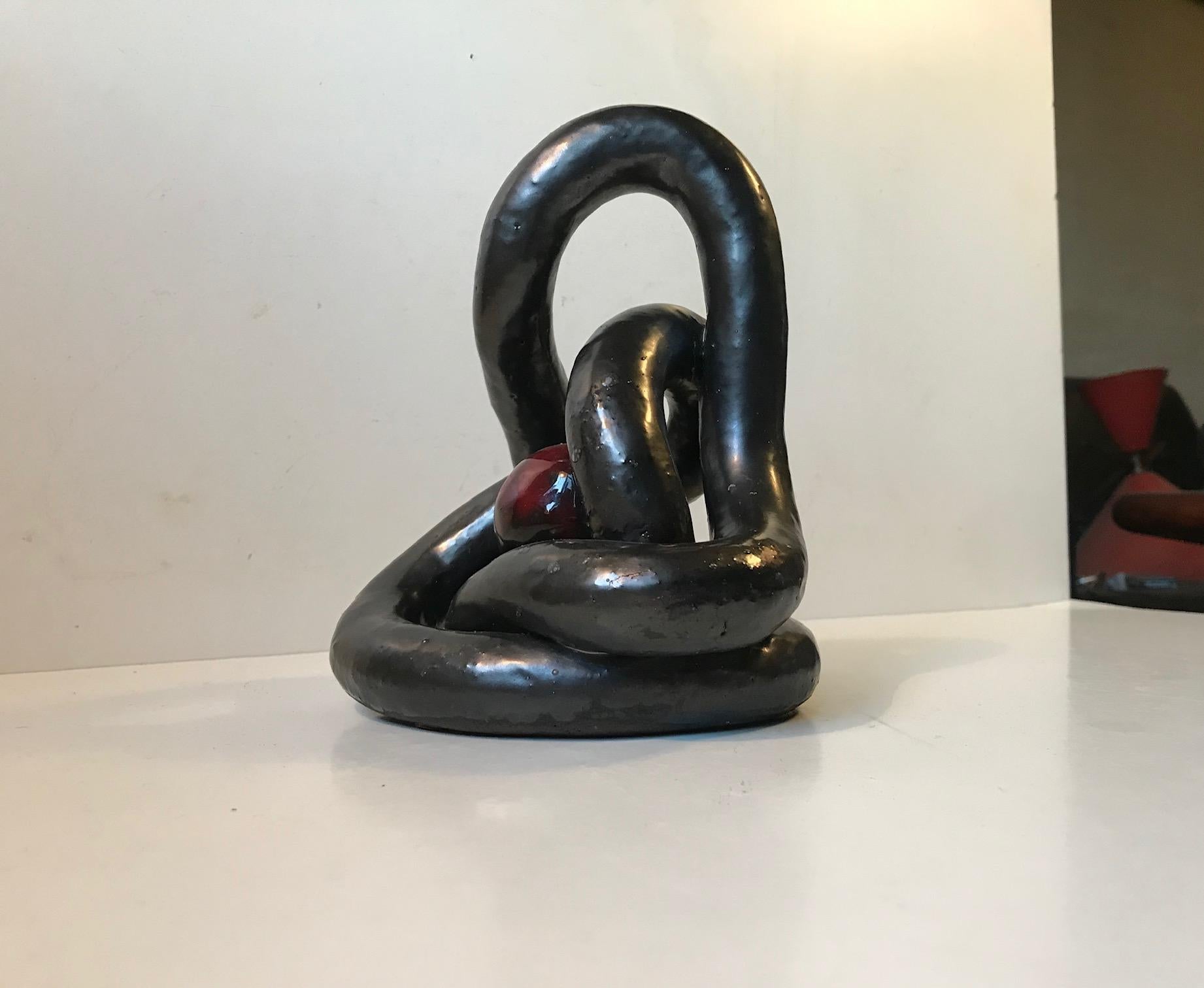 Modern 'Eternity', Abstract Sculpture by Anonymous Danish Artist, 1970s For Sale