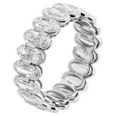 Used Eternity Band Movaliza with Moval Diamonds