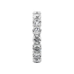 Eternity Band with 4.00 Carat Round Cut Diamonds