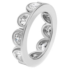 Eternity Band with Half Moon Diamonds
