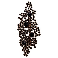Eternity Black Glass Sconce