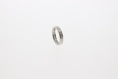 Eternity Carré Diamond Platinum Ring