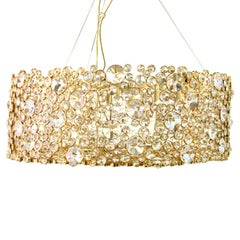 Eternity Clear Glass Chandelier