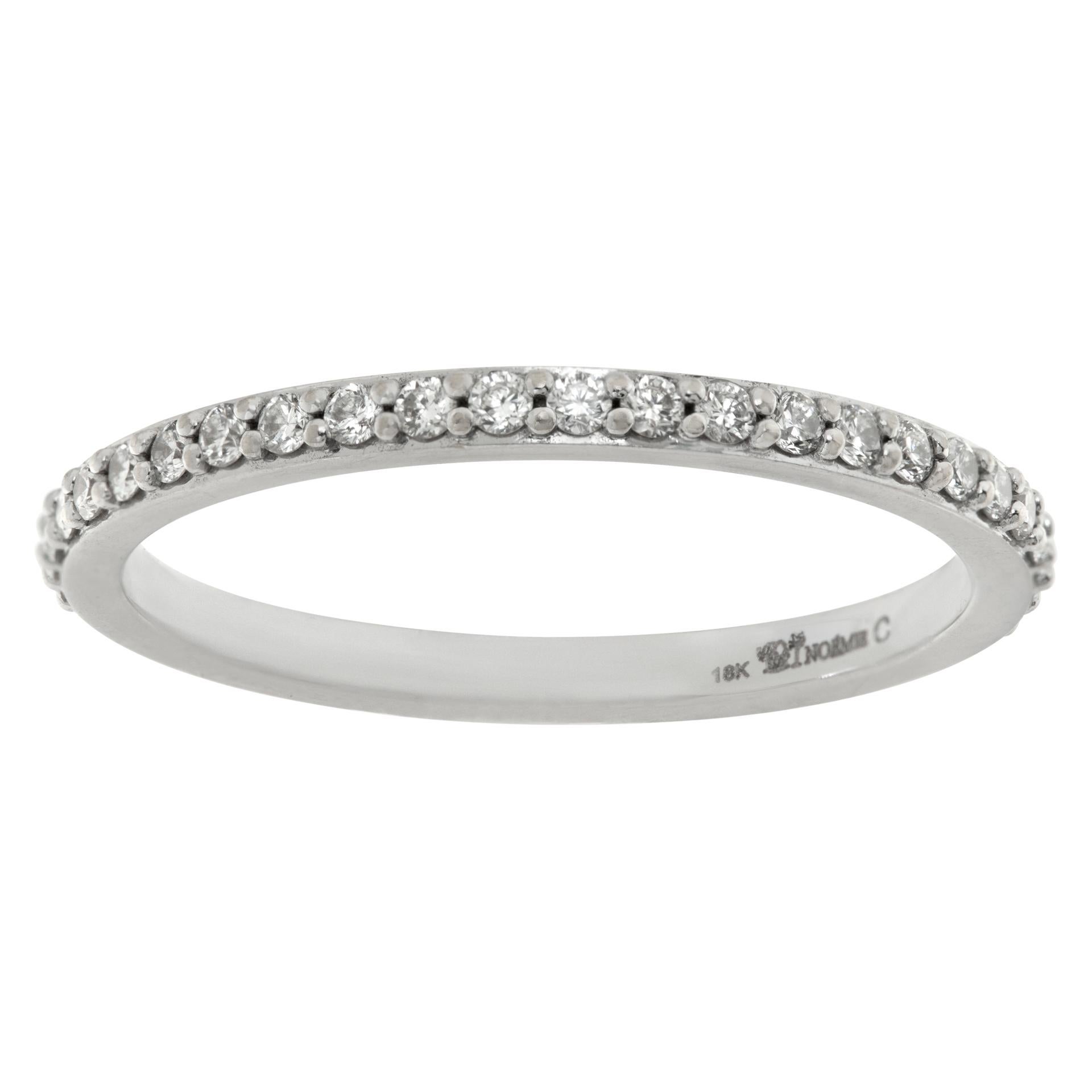 Bracelet éternel en or blanc 18k avec diamant  en vente