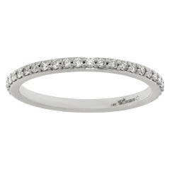 Bracelet éternel en or blanc 18k avec diamant 