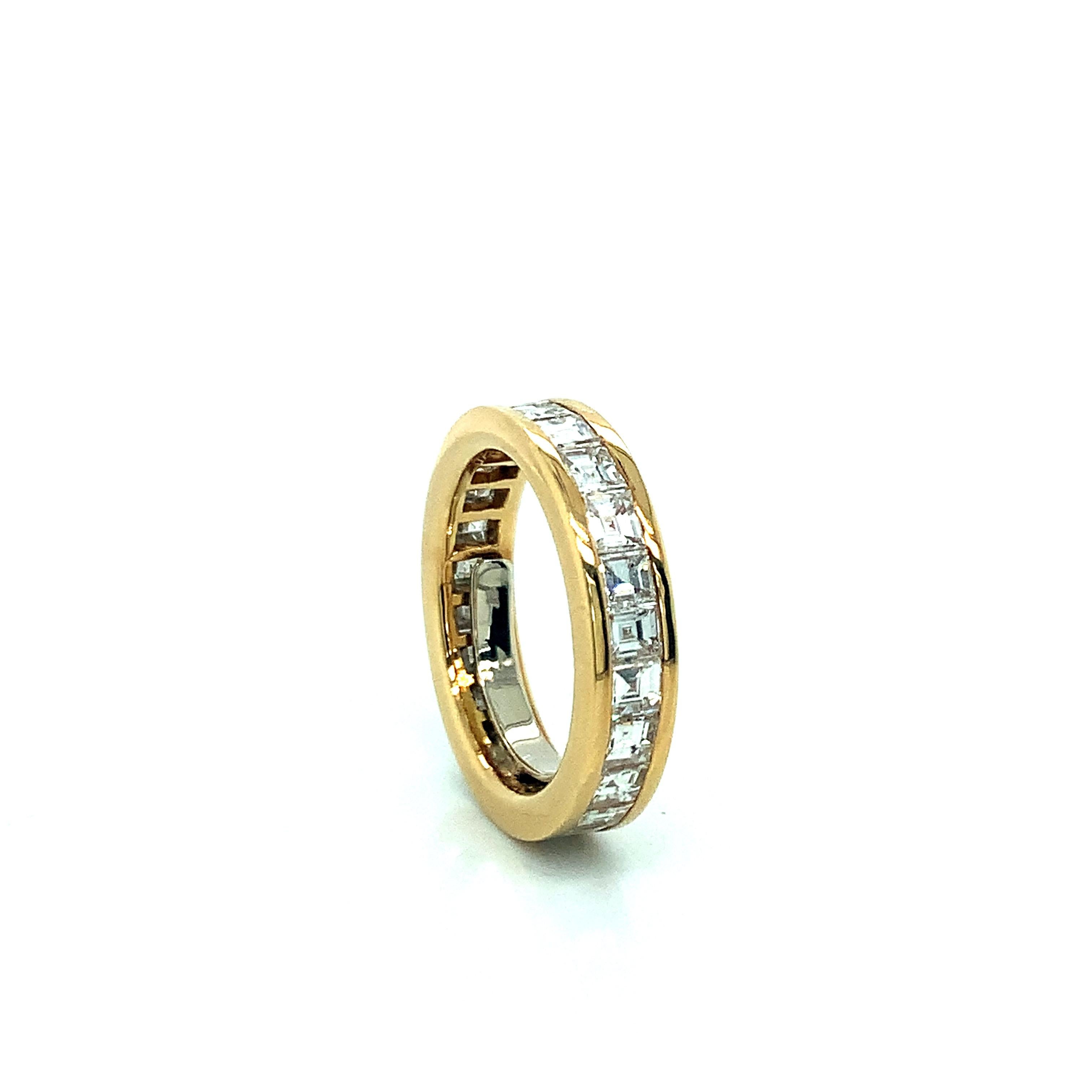 Eternity Diamond Band Ring In Excellent Condition For Sale In New York, NY