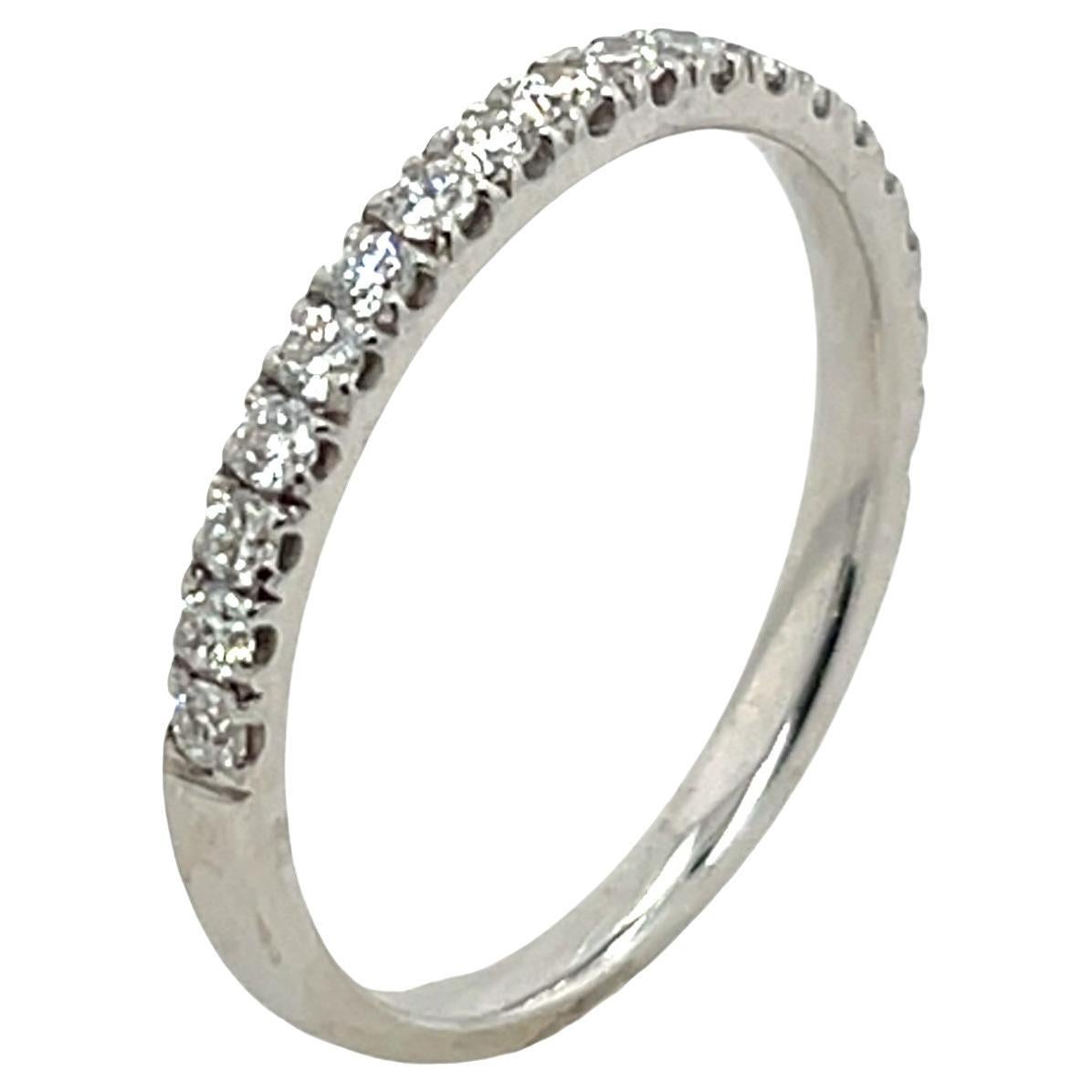 Eternity Diamond Ring Set With 0.35ct Diamonds in 18ct White Gold