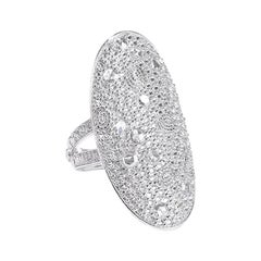 Eternity Pave Diamond Ring