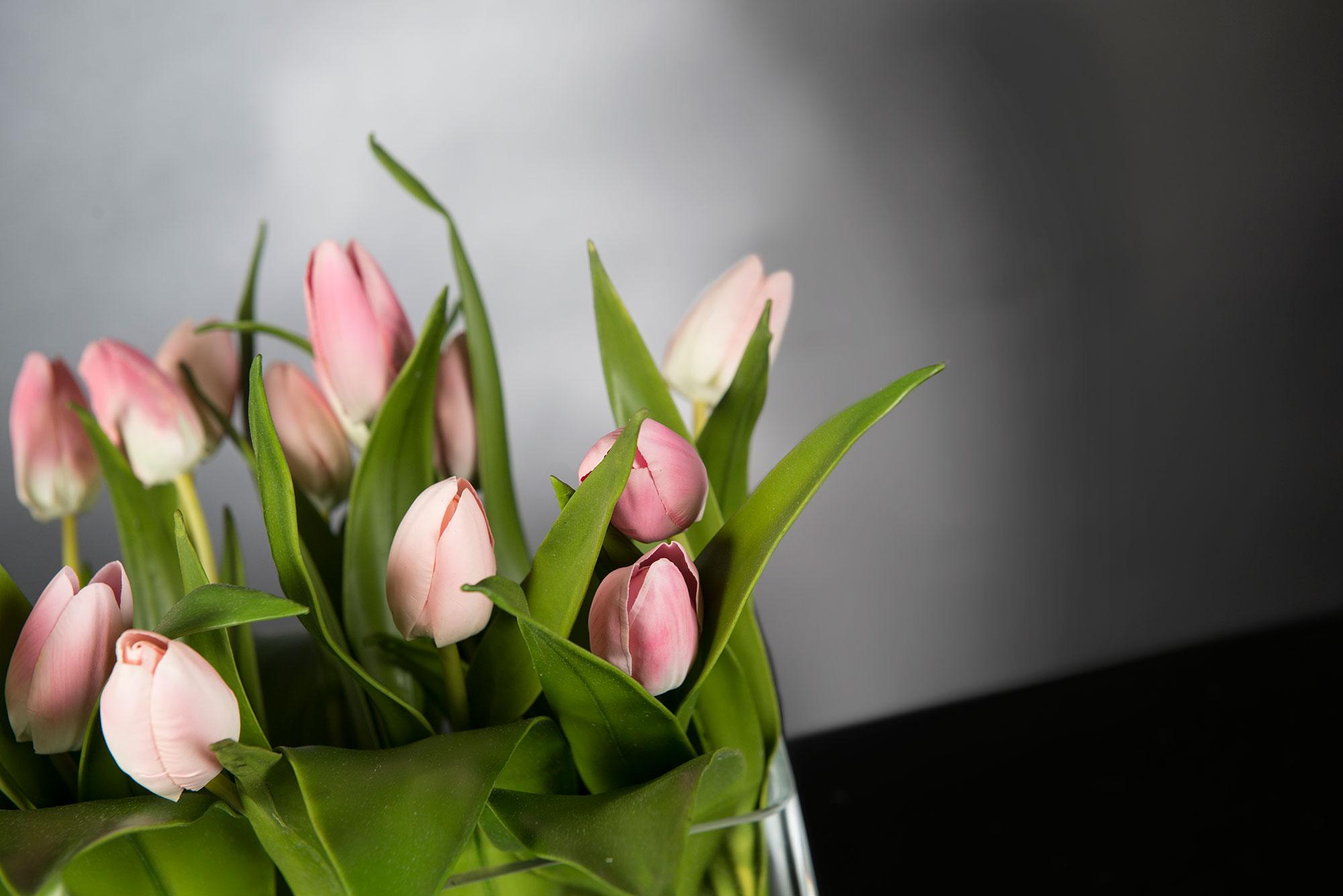 rectangular flower arrangement