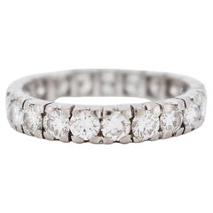 Eternity Ring, 18-Carat Gold, 2-Carat Diamonds H/VS - Circa 1990