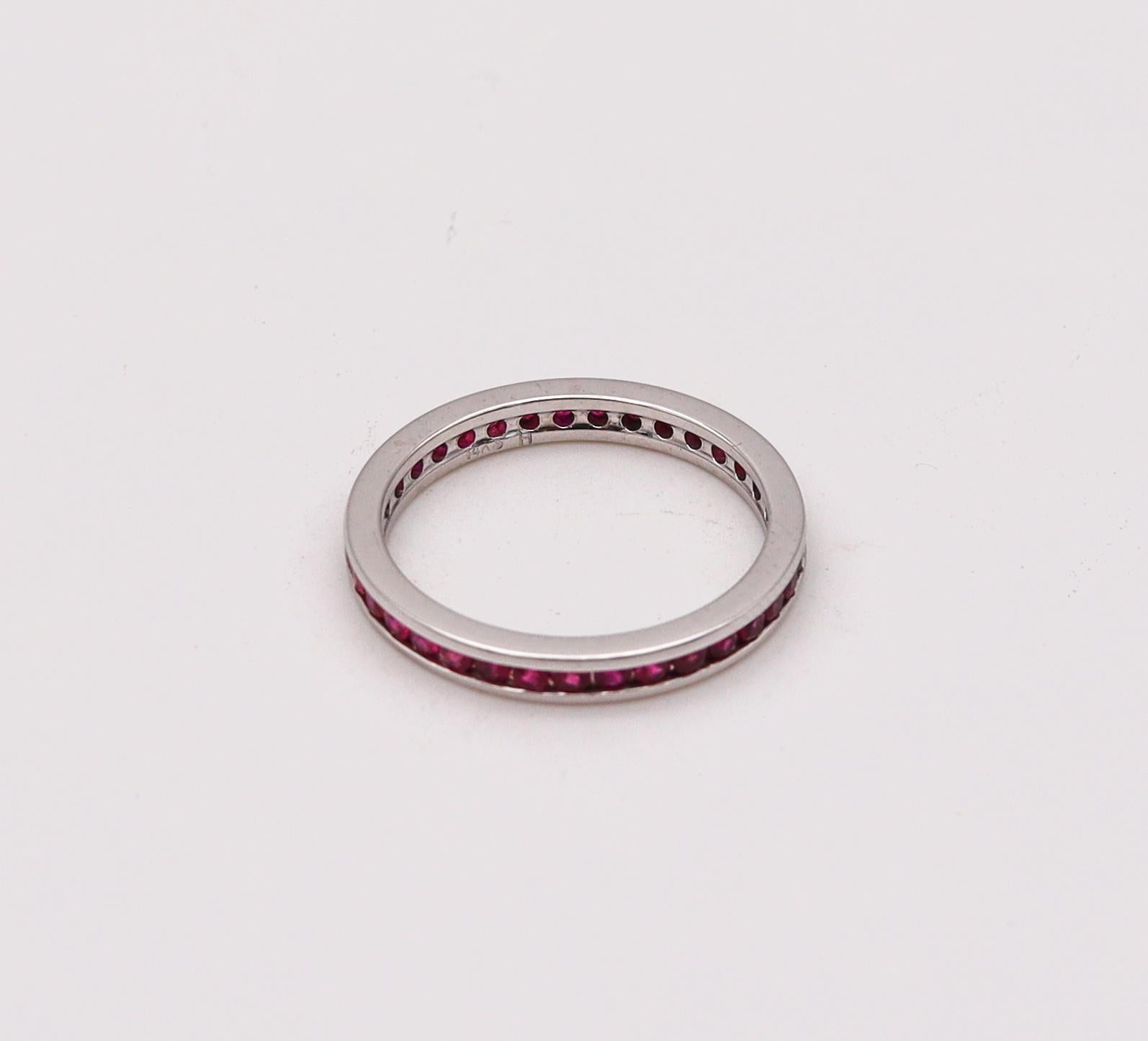 red eternity ring