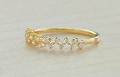 Eternity Ring Diamond Band in 14k Solid Gold