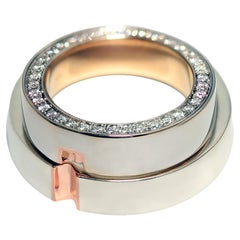 Eternity Ring Set, Diamant-Ehering, Promise-Ringe für Paare, Diamant-Pavé-Diamant