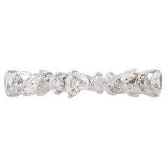 Eternity Ring with 15 Diamonds Total Approx. 1.65 Ct: