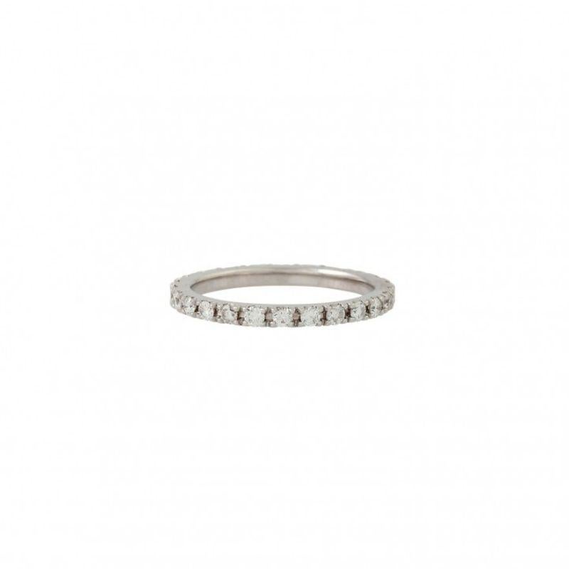 Ewigkeitsring mit 25 Diamanten (Brillantschliff) im Angebot
