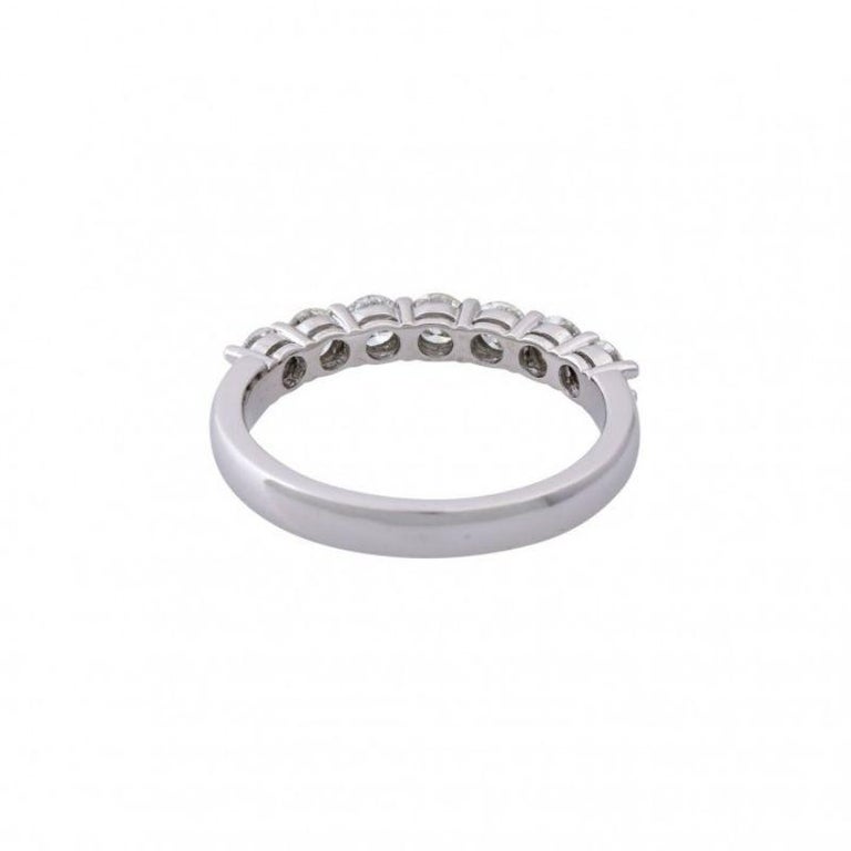 Eternity Ring with 7 Brilliants For Sale at 1stDibs