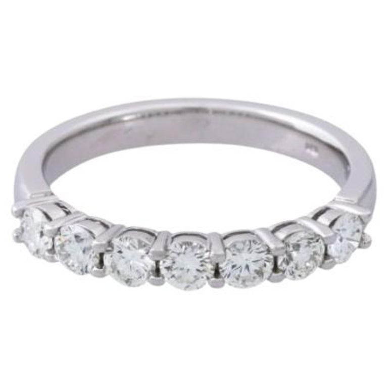 Eternity Ring with 7 Brilliants For Sale at 1stDibs