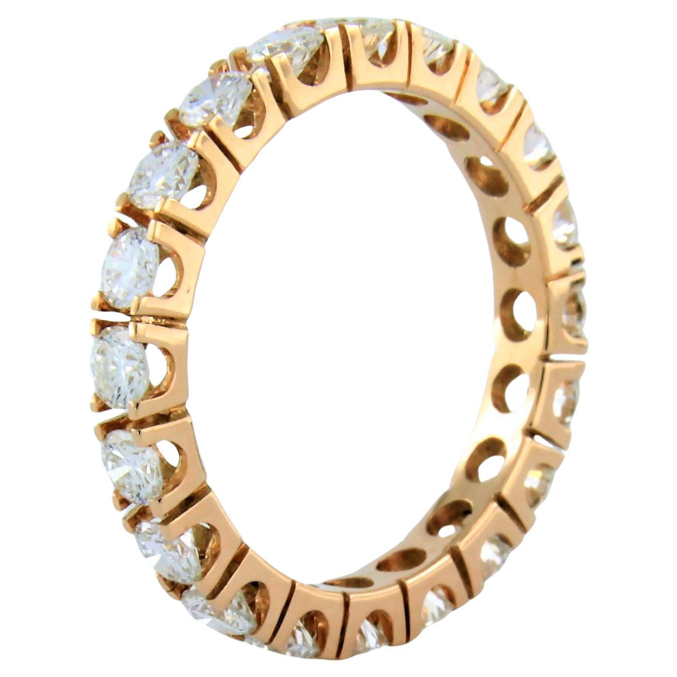 Eternity-Ring mit Diamant 14k Roségold