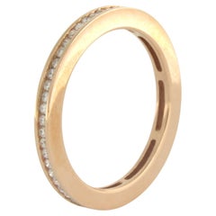 Eternity-Ring aus 18 Karat Roségold mit Diamanten bis zu 0,60 Karat
