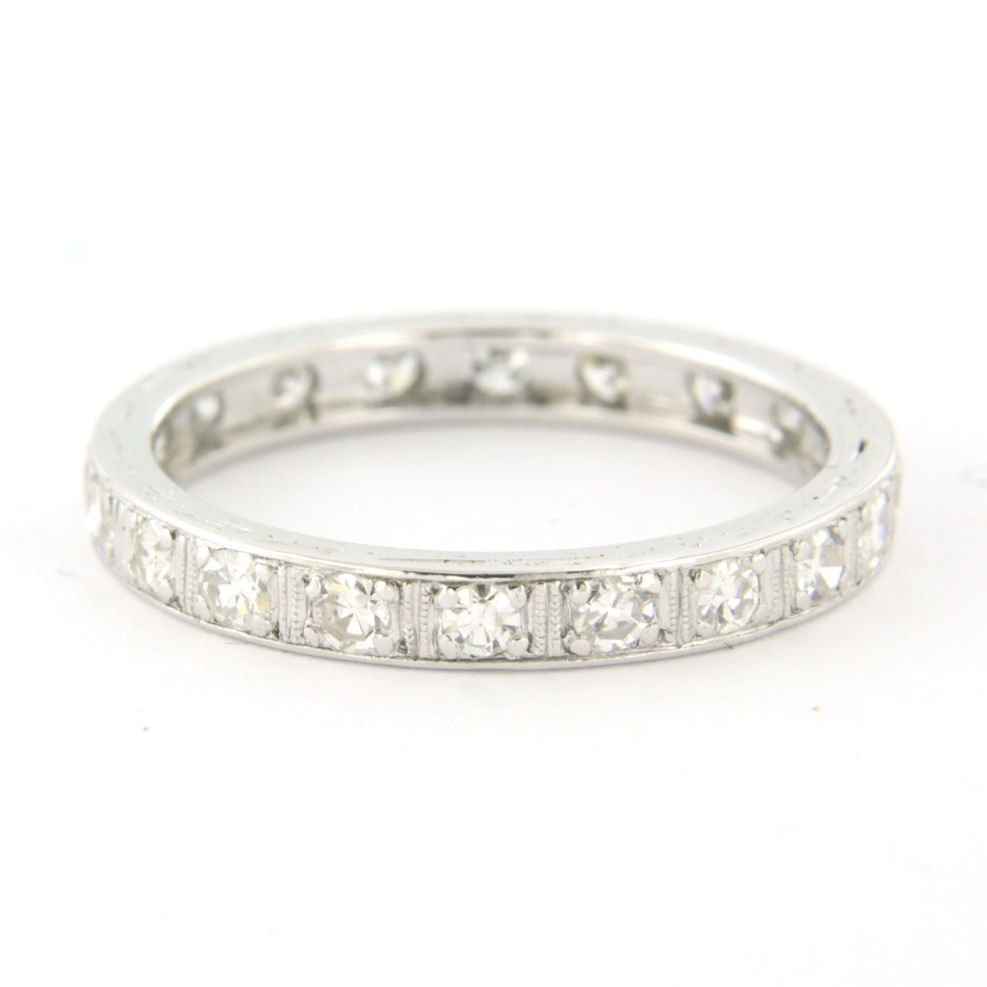 Moderno Eternity ring with single cut diamonds up to 0.70ct 2.7 grams in vendita